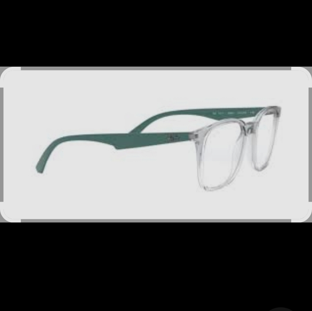 Ray-Ban Green and Clear Glasses